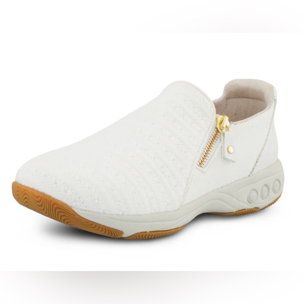 Therafit Nina Women's Side Zip Slip On Shoes
White - SIZE 8.5-9